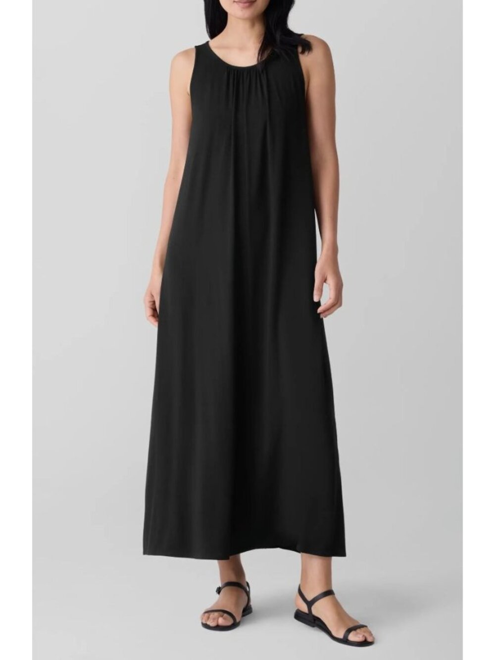 NWT Eileen Fisher Sleeveless Jersey Maxi Dress Size XS
